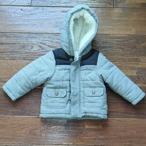 Carter's 9m Grey Winter Coat